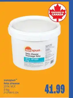 Wholesale Club FETA CHEESE offer