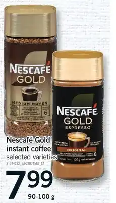 Fortinos NESCAFÉ GOLD INSTANT COFFEE offer