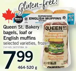 Fortinos QUEEN ST. BAKERY BAGELS, LOAF OR ENGLISH MUFFINS offer