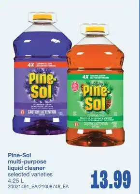 Wholesale Club MULTI-PURPOSE LIQUID CLEANER offer