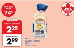 Wholesale Club ENGLISH MUFFINS offer