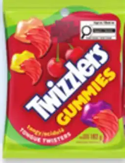 Walmart TWIZZLERS GUMMIES Tongue Twisters Tangy offer