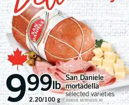 Fortinos SAN DANIELE MORTADELLA offer