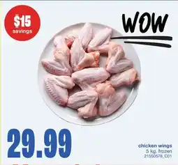 Wholesale Club CHICKEN WINGS offer