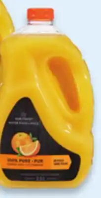 Walmart Our Finest orange juice offer