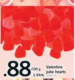 Fortinos VALENTINE JUBE HEARTS offer