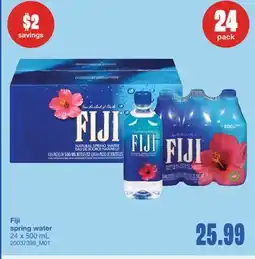 Wholesale Club SPRING WATER offer