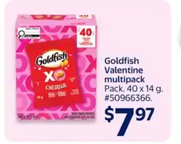 Walmart Goldfish Valentine multipack offer