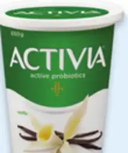 Walmart Activia probiotic yogurt tub offer
