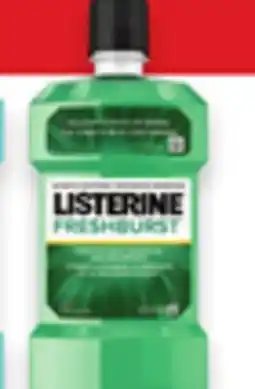 Walmart Listerine mouthwash offer