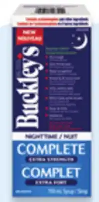 Walmart Buckley's Complete nighttime syrup offer