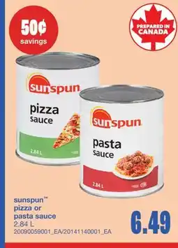 Wholesale Club PIZZA OR PASTA SAUCE offer