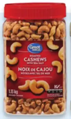 Walmart Great Value nuts offer