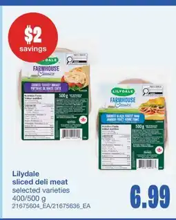 Wholesale Club SLICED DELI MEAT, 400/500 g offer