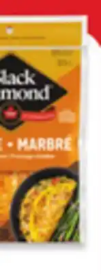 Walmart Black Diamond cheese block 400 g or shreds 320 g offer