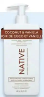 Walmart Native shampoo or conditioner offer