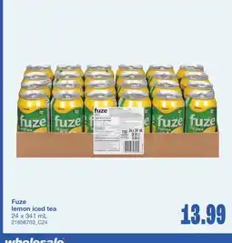 Wholesale Club LEMON ICED TEA offer