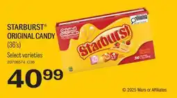 Wholesale Club ORIGINAL CANDY, 36's offer