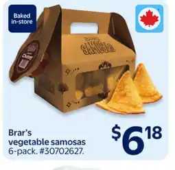 Walmart Brar's vegetable samosas offer