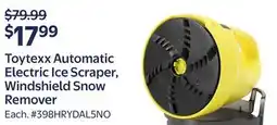 Walmart Toytexx Automatic Electric Ice Scraper, Windshield Snow Remover offer