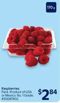 Walmart Raspberries offer