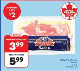 Wholesale Club BACON offer