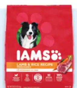 Walmart IAMS dry dog food offer