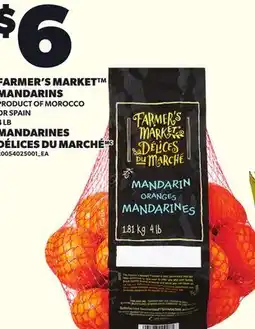 Independent Grocer FARMER'S MARKET MANDARINS, 4 LB offer