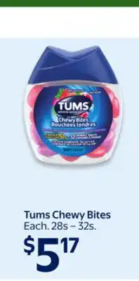 Walmart Tums Chewy Bites offer