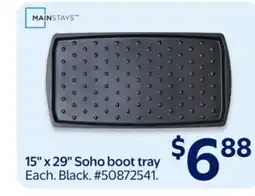 Walmart 15 x 29 Soho boot tray offer