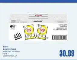 Wholesale Club POTATO CHIPS, 40's offer