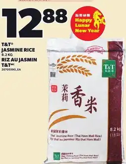 Independent Grocer T&T JASMINE RICE offer