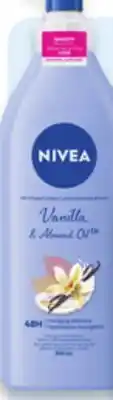 Walmart Nivea oil infused body lotion offer
