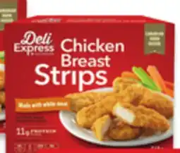 Walmart Deli Express breaded chicken strips, nuggets or burgers offer