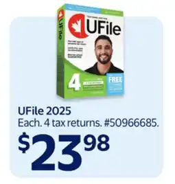 Walmart UFile 2025 offer