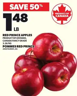 Independent Grocer RED PRINCE APPLES offer