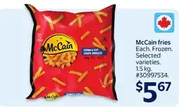 Walmart McCain fries offer