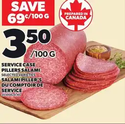 Independent Grocer SERVICE CASE PILLERS SALAMI offer