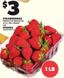 Independent Grocer STRAWBERRIES, 1LB offer