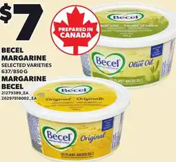 Independent Grocer BECEL MARGARINE, 637/850 G offer