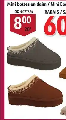 Sushi Shop Mini Boots Genuine Suede offer