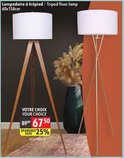 Sushi Shop Tripod floor lamp offer