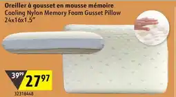 Sushi Shop Cooling Nylon Memory Foam Gusset Pillow 24x16x1.5 offer