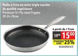 Sushi Shop Premium Tri-Ply steel Frypan offer
