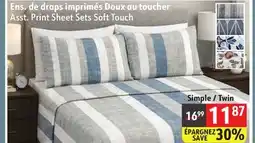 Sushi Shop Asst. Print Sheet Sets Soft Touch offer