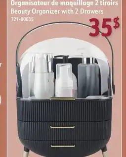 Sushi Shop Beauty Organizer with 2 Drawers offer