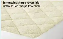 Sushi Shop Twin Mattress Pad Sherpa Reversible offer
