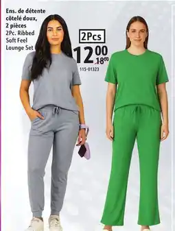 Sushi Shop 2Pc. Ribbed Soft Feel Lounge Set offer