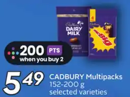 Sobeys CADBURY Multipacks offer