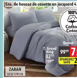 Sushi Shop 4 Piece Jacquard Duvet Cover Sets offer